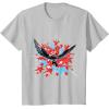 imageMarvel Studios Captain America Brave New World Star Burst TShirtSilver Grey