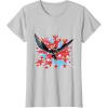 imageMarvel Studios Captain America Brave New World Star Burst TShirtSilver Grey