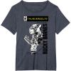 imageMarvel Studios Thunderbolts Bucky Barnes BampampW Comic Cover 2 TShirtHeather Blue