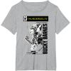 imageMarvel Studios Thunderbolts Bucky Barnes BampampW Comic Cover 2 TShirtHeather Grey