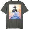 imageMarvel Studios Thunderbolts Comic Art Bucky Barnes Snow Jump TShirtAsphalt Grey