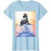 imageMarvel Studios Thunderbolts Comic Art Bucky Barnes Snow Jump TShirtBaby Blue