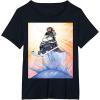 imageMarvel Studios Thunderbolts Comic Art Bucky Barnes Snow Jump TShirtBlack