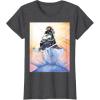 imageMarvel Studios Thunderbolts Comic Art Bucky Barnes Snow Jump TShirtDark Heather Grey
