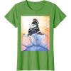 imageMarvel Studios Thunderbolts Comic Art Bucky Barnes Snow Jump TShirtGrass Green