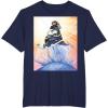 imageMarvel Studios Thunderbolts Comic Art Bucky Barnes Snow Jump TShirtNavy Blue