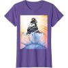 imageMarvel Studios Thunderbolts Comic Art Bucky Barnes Snow Jump TShirtPurple Heather