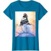 imageMarvel Studios Thunderbolts Comic Art Bucky Barnes Snow Jump TShirtSapphire Blue