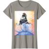 imageMarvel Studios Thunderbolts Comic Art Bucky Barnes Snow Jump TShirtSlate Grey