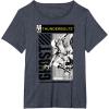 imageMarvel Studios Thunderbolts Ghost BampampW Comic Cover 6 TShirtHeather Blue
