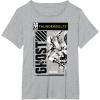 imageMarvel Studios Thunderbolts Ghost BampampW Comic Cover 6 TShirtHeather Grey