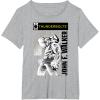 imageMarvel Studios Thunderbolts John F Walker BampampW Comic Cover 5 TShirtHeather Grey