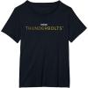 imageMarvel Studios Thunderbolts Movie Logo TShirtBlack