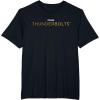 imageMarvel Studios Thunderbolts Movie Logo TShirtBlack