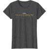 imageMarvel Studios Thunderbolts Movie Logo TShirtDark Heather Grey