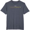imageMarvel Studios Thunderbolts Movie Logo TShirtHeather Blue