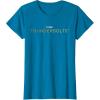 imageMarvel Studios Thunderbolts Movie Logo TShirtSapphire Blue