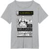 imageMarvel Studios Thunderbolts Red Guardian BampampW Comic Cover 3 TShirtHeather Grey