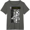 imageMarvel Studios Thunderbolts Taskmaster BampampW Comic Cover 4 TShirtAsphalt Grey
