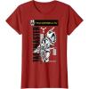 imageMarvel Studios Thunderbolts Taskmaster BampampW Comic Cover 4 TShirtCranberry Red