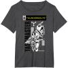 imageMarvel Studios Thunderbolts Taskmaster BampampW Comic Cover 4 TShirtDark Heather Grey