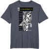 imageMarvel Studios Thunderbolts Taskmaster BampampW Comic Cover 4 TShirtHeather Blue
