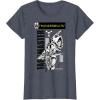 imageMarvel Studios Thunderbolts Taskmaster BampampW Comic Cover 4 TShirtHeather Blue