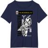 imageMarvel Studios Thunderbolts Taskmaster BampampW Comic Cover 4 TShirtNavy Blue