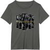 imageMarvel Studios Thunderbolts Team Glitched with Logo TShirtAsphalt Grey