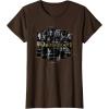 imageMarvel Studios Thunderbolts Team Glitched with Logo TShirtBrown