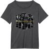 imageMarvel Studios Thunderbolts Team Glitched with Logo TShirtDark Heather Grey