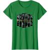 imageMarvel Studios Thunderbolts Team Glitched with Logo TShirtKelly Green