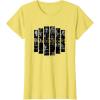 imageMarvel Studios Thunderbolts Team Glitched with Logo TShirtLemon Yellow