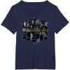 imageMarvel Studios Thunderbolts Team Glitched with Logo TShirtNavy Blue