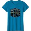 imageMarvel Studios Thunderbolts Team Glitched with Logo TShirtSapphire Blue
