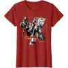 imageMarvel Studios Thunderbolts Team Mission Roster TShirtCranberry Red