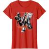 imageMarvel Studios Thunderbolts Team Mission Roster TShirtRed