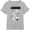 imageMarvel Studios Thunderbolts Yelena Belova BampampW Comic Cover 1 TShirtHeather Grey