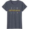imageMarvel Studios Thunderbolts quotDisposable Delinquentsquot Icons TShirtHeather Blue