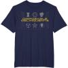 imageMarvel Studios Thunderbolts quotDisposable Delinquentsquot Icons TShirtNavy Blue