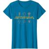 imageMarvel Studios Thunderbolts quotDisposable Delinquentsquot Icons TShirtSapphire Blue