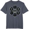 imageMarvel Studios Thunderbolts quotDisposable Delinquentsquot Team TShirtHeather Blue
