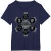 imageMarvel Studios Thunderbolts quotDisposable Delinquentsquot Team TShirtNavy Blue