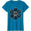 imageMarvel Studios Thunderbolts quotDisposable Delinquentsquot Team TShirtSapphire Blue