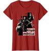 imageMarvel Studios Thunderbolts quotScrappy AntiHeroesquot Trio TShirtCranberry Red