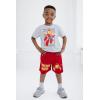 imageMarvel TShirt and Mesh Shorts Outfit Set Toddler to Big Kid Sizes 2T  1416Gray  Red  Iron Man