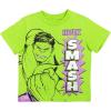 imageMarvel TShirt and Mesh Shorts Outfit Set Toddler to Big Kid Sizes 2T  1416Hulk