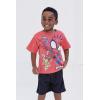 imageMarvel TShirt and Mesh Shorts Outfit Set Toddler to Big Kid Sizes 2T  1416Washed Red  Black  Spidey and Friends