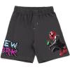 imageMarvel TShirt and Mesh Shorts Outfit Set Toddler to Big Kid Sizes 2T  1416White  Gray  Miles Morales