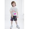 imageMarvel TShirt and Mesh Shorts Outfit Set Toddler to Big Kid Sizes 2T  1416White  Gray  Miles Morales